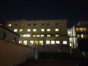 夜の病院
