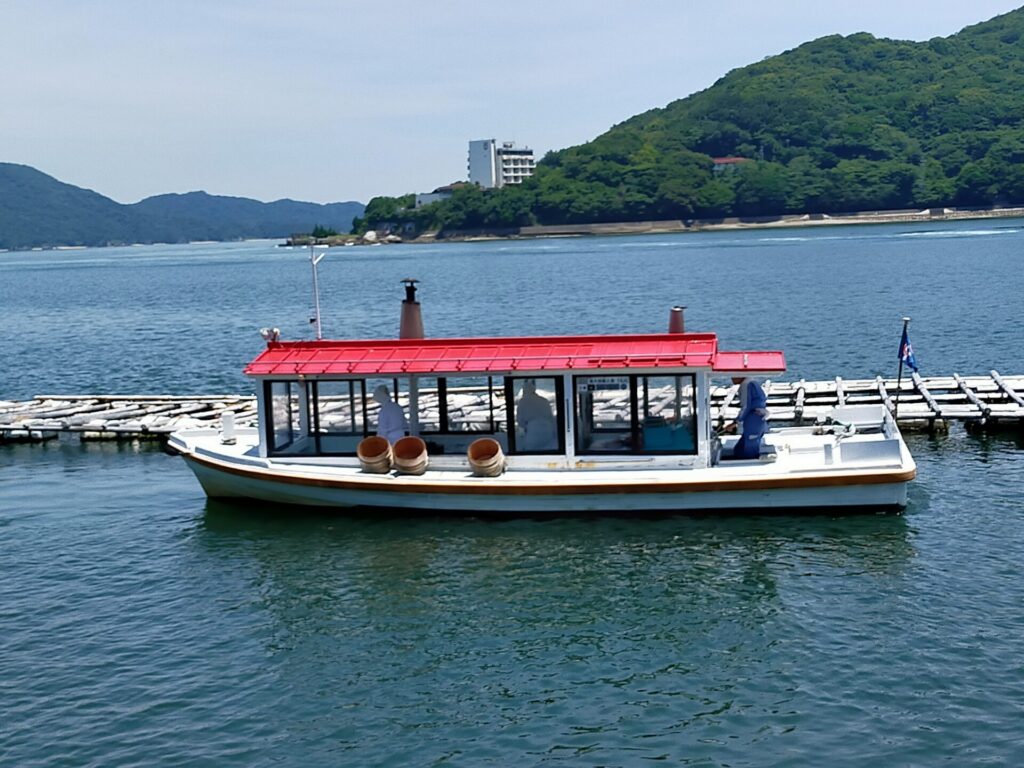 海女実演